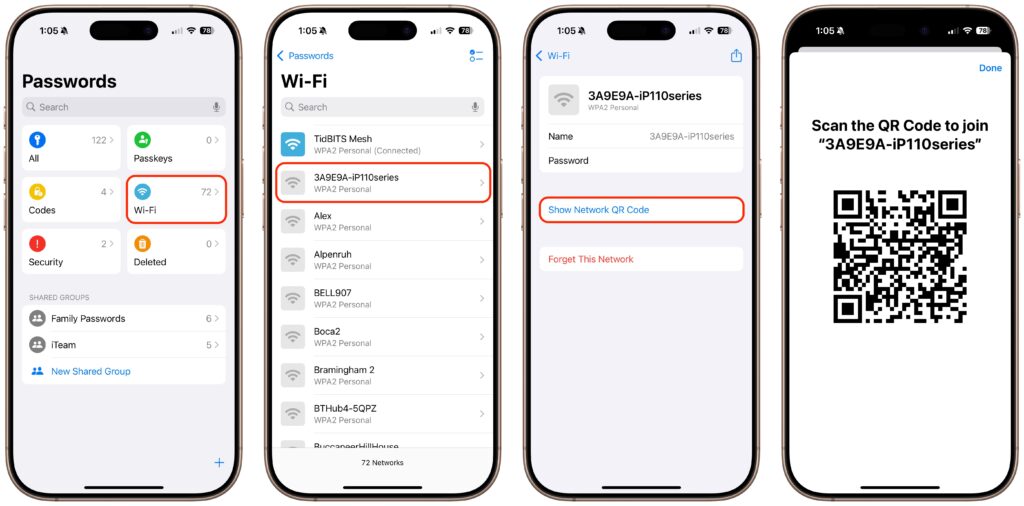 Share Wi-Fi Network Passwords Using QR...